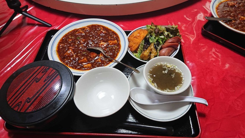 四川麻婆豆腐定食 激辛