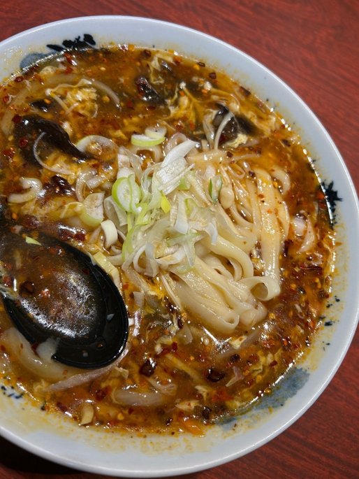 酸辣刀削麺 辛さ増し