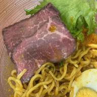 コールドビーフと鬼おろしの冷製カレー坦々麺