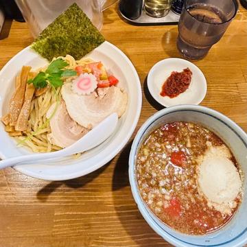 トマトチーズつけ麺 辛味トッピング