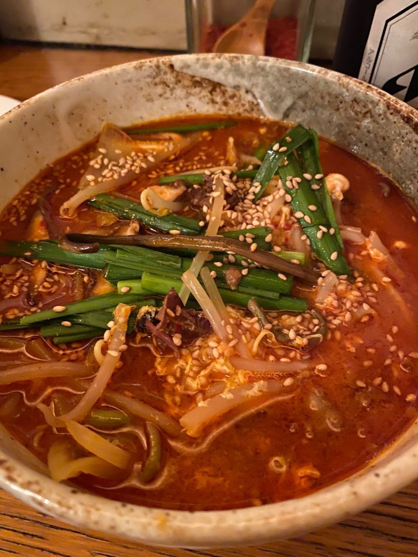 ユッケジャンスープ 辛め(口頭にて)