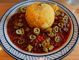 ハラペーニョたっぷりビンダルポークキーマ