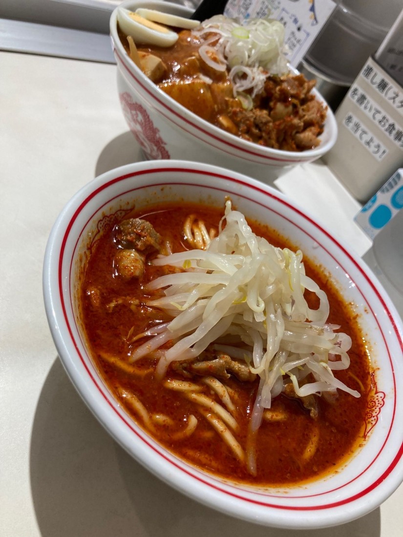 北極ラーメン蒙古丼セット 10