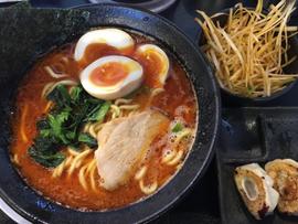 赤みそ味玉らーめん ピリ辛とラー油最多