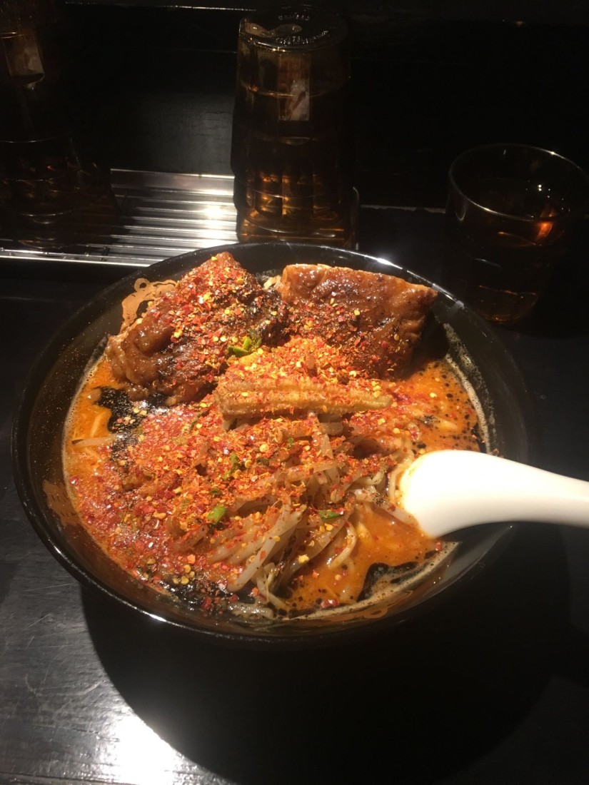 肉々カラシビ味噌ラーメン 辛さ鬼増し痺れ増し