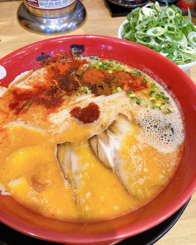 煮卵赤辛牛じゃんラーメン1激 小辛、中辛、大辛、1激(+¥50)、(+¥100)、(+¥150)