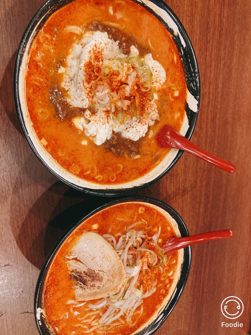 激辛麻婆麺、激辛味噌ラーメン 激辛