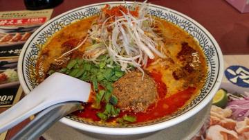 しびれる辛さの麻辣担々麺