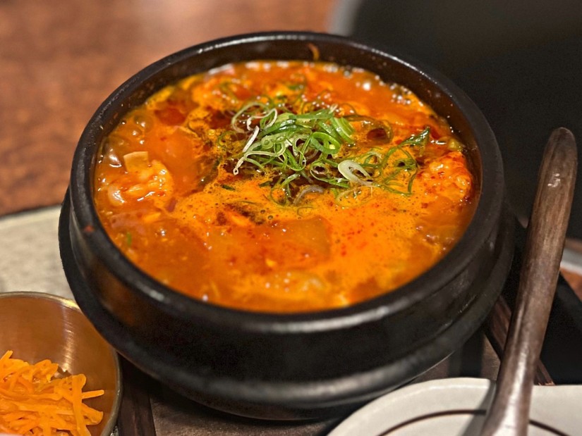 ホルモン純豆腐定食 レベル3