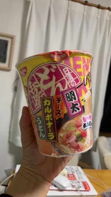 どん兵衛 明太チーズカルボナーラうどん