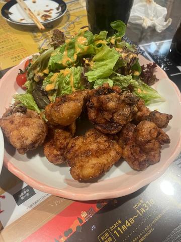 桃太郎唐揚げ（鬼辛）