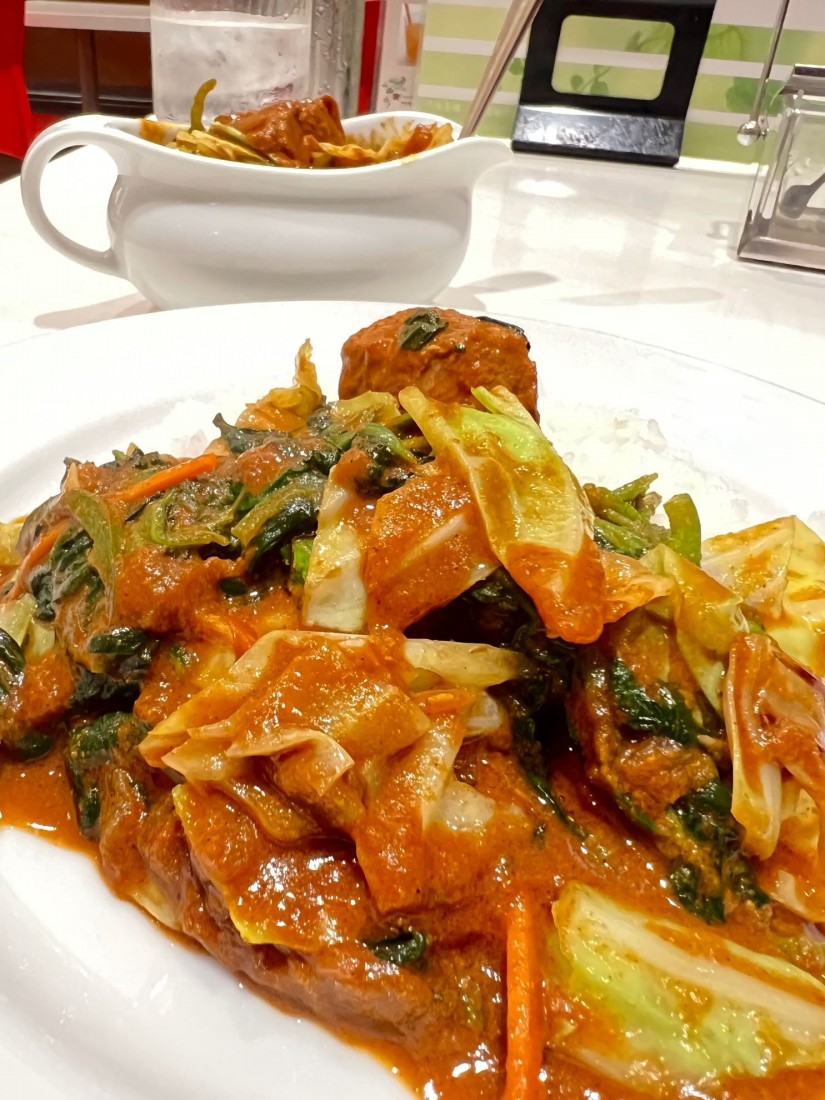 ポーク野菜ほうれん草カリー 30倍