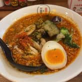 スパイス香るカレー坦々麺 激辛激痺 スパイスヤサイ追加