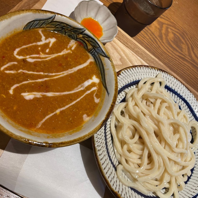 牛タンアジアンカレー肉汁うどん