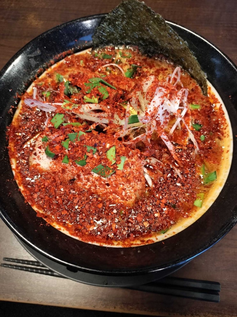 からいしびれる味噌ラーメン １０辛２痺