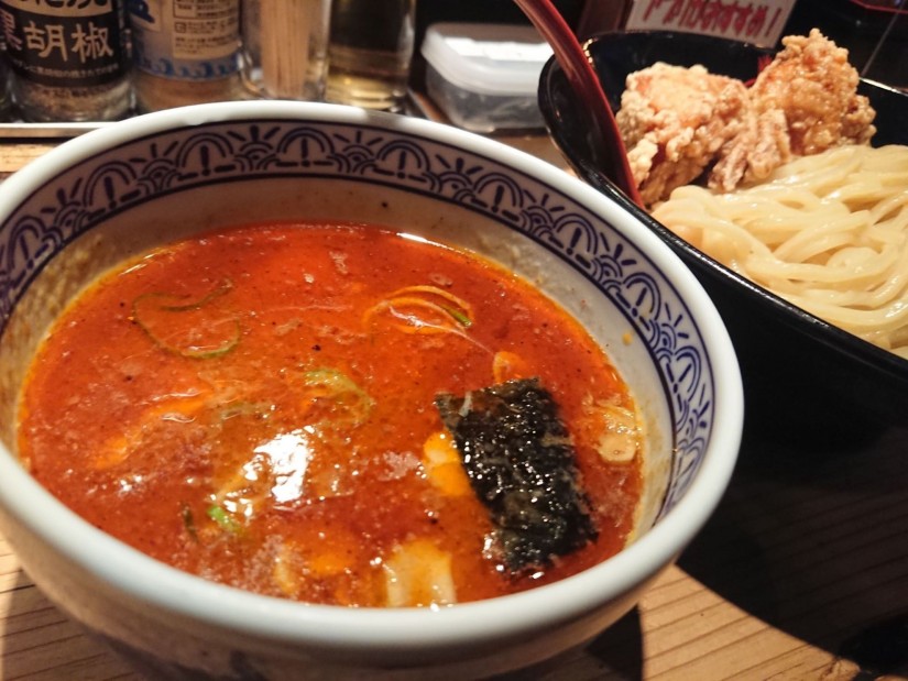 トリ辛つけ麺 一辛