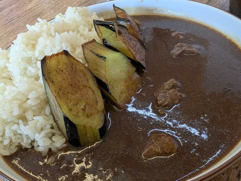 ナスとビーフ なし