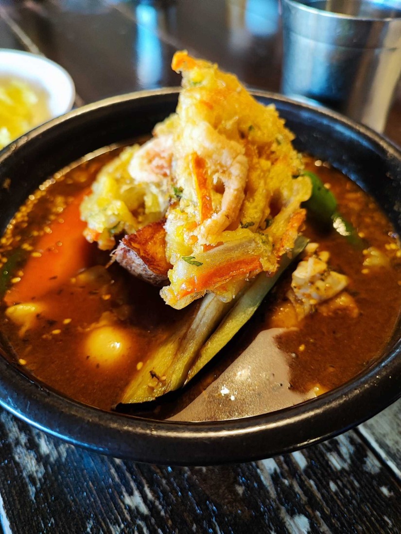 チキン＆かきあげカリー 5番