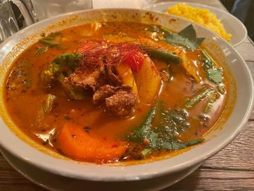 20種類の野菜のスープカレー 10辛