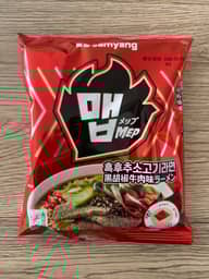 メップ 黒胡椒牛肉味ラーメン