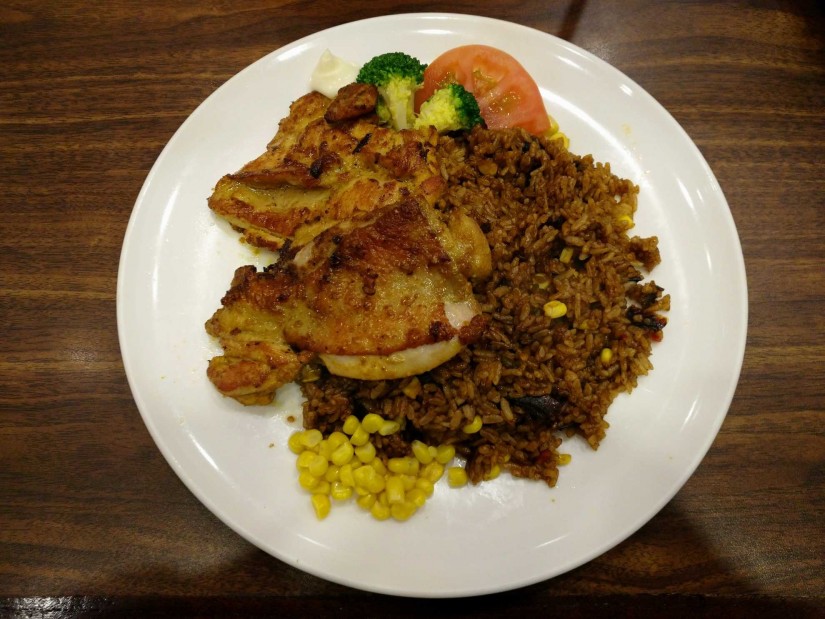 タンドリーチキン&メキシカンピラフ