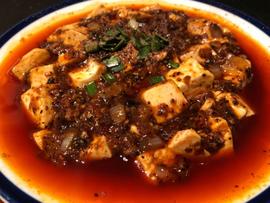 麻婆豆腐 普通、大辛