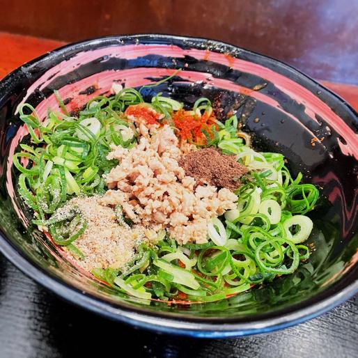 汁なし坦々麺 辛さ5/痺れ1