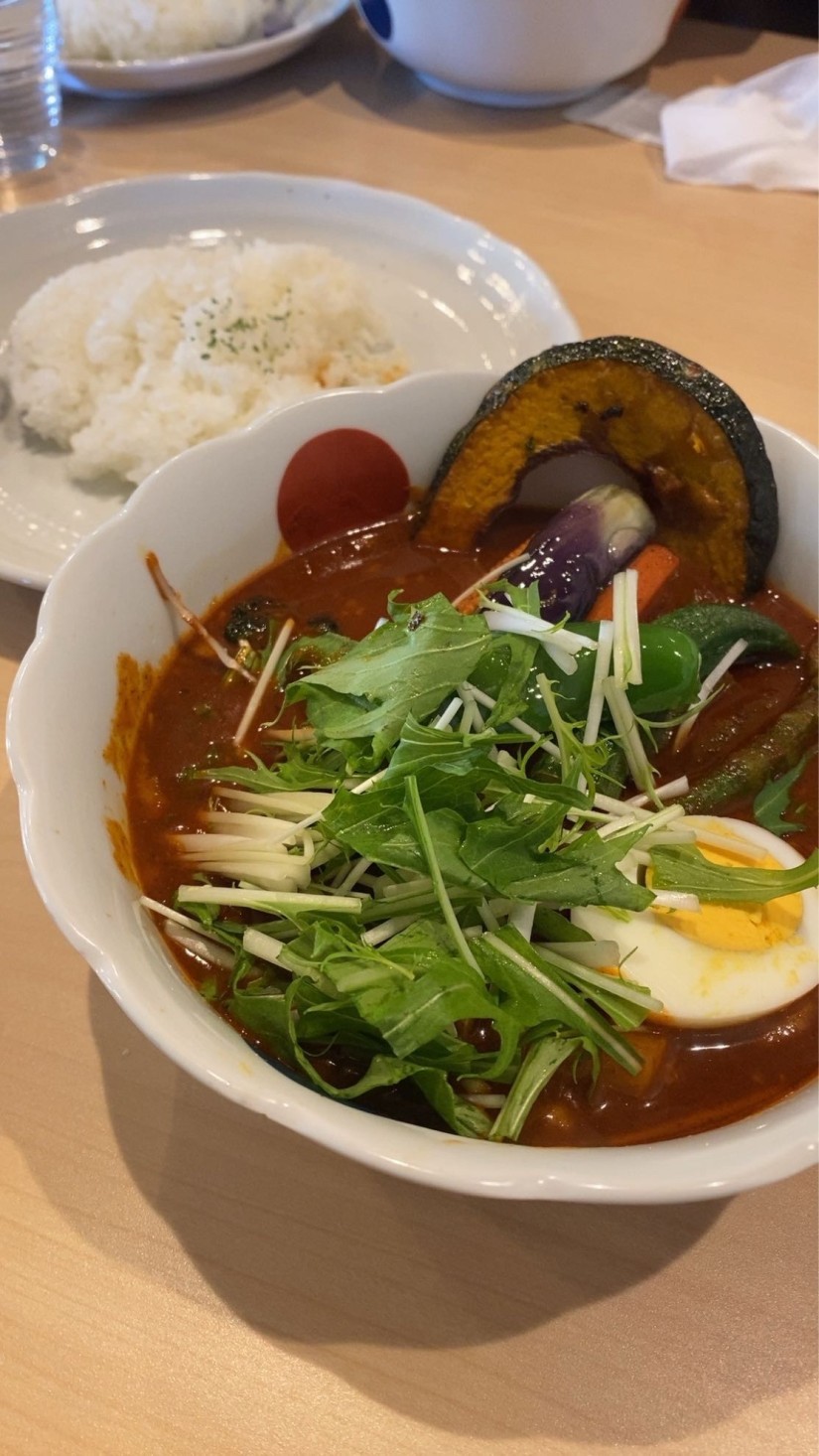 ポークベジタブルカリー 和風スープ 30辛