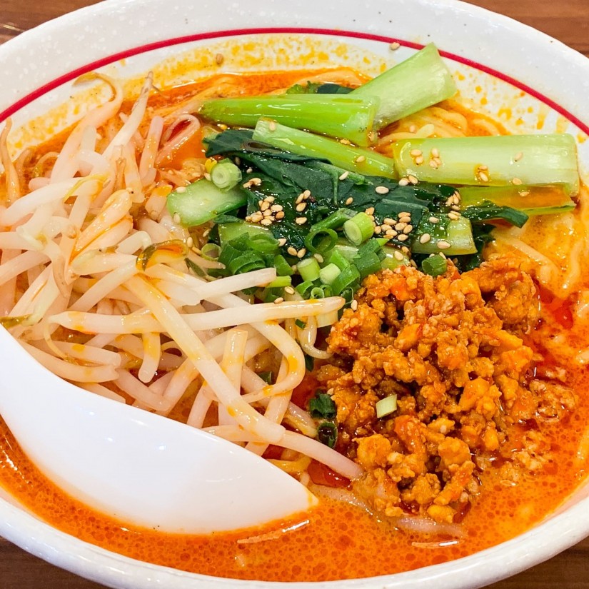 担々麺 辛くとお願い(100円増し)