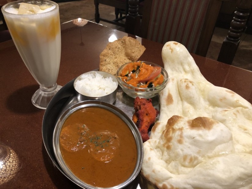 ひとりセットキーマカレー 10辛