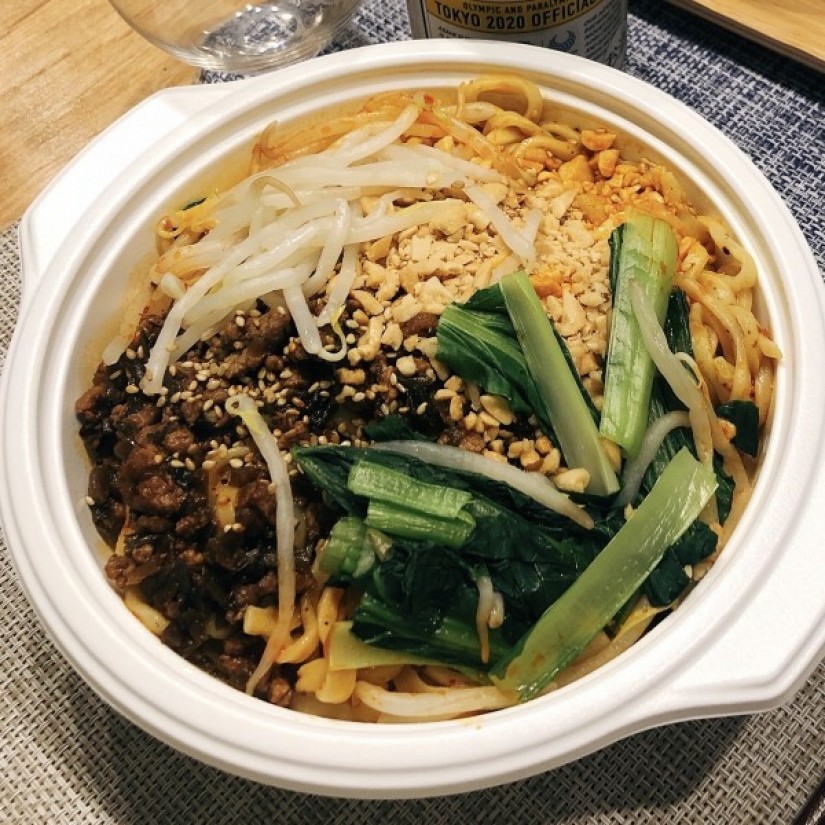 汁無し坦々麺 中辛