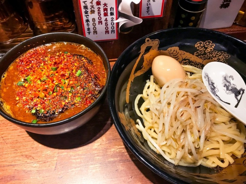 つけ玉 カラ鬼増し・シビ普通