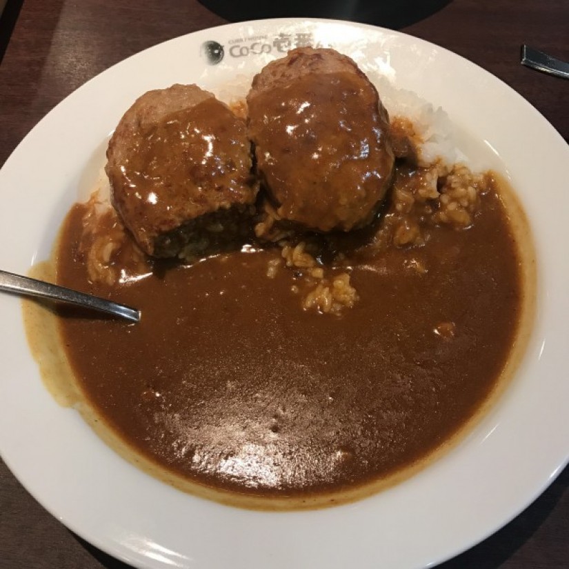 ハンバーグカレー 3辛
