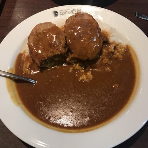 ハンバーグカレー 3辛
