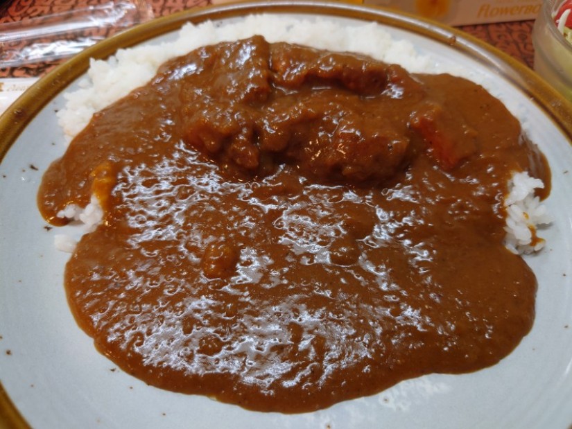 チキンカツカレーセット