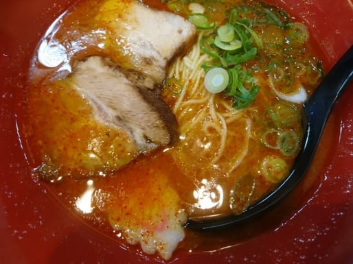 ラージャンメン お店で1番辛い