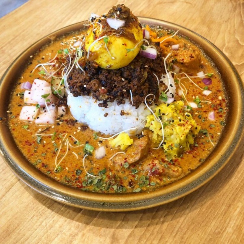 あいがけカレー