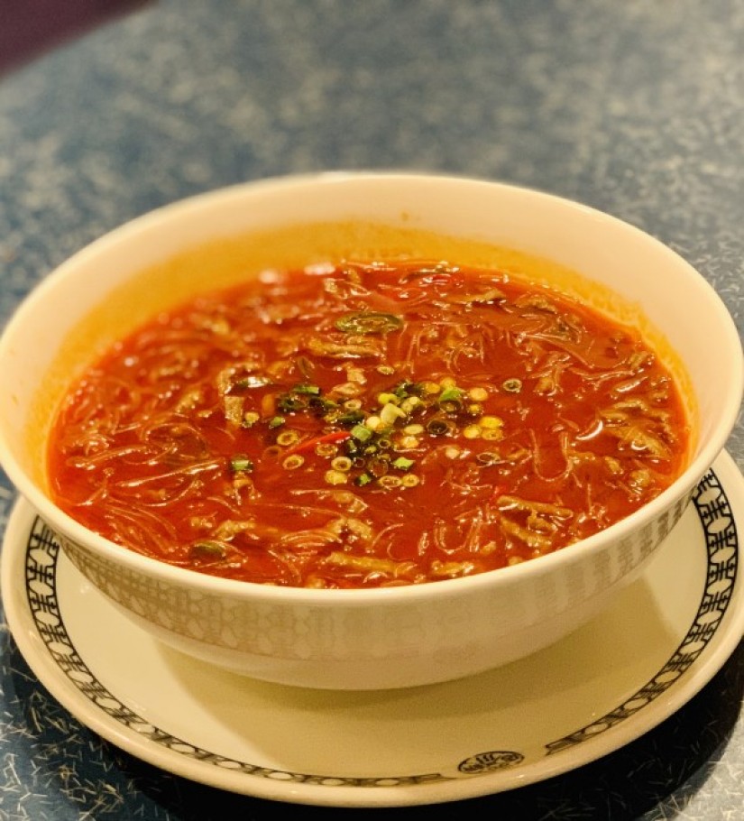 牛肉と春雨の酢辛煮