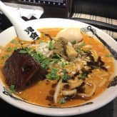 カラシビ味噌ラーメン　味玉TP 辛さ:普通　　痺れ:増し