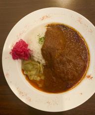 豚バラカレーとキャベツクリームカレーのあいがけ 超辛