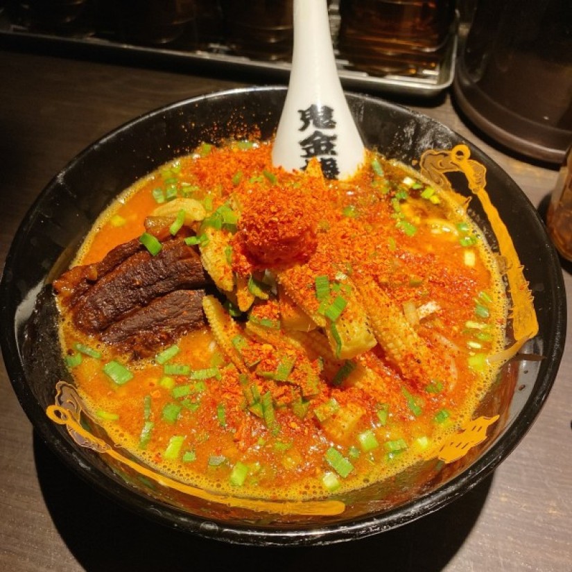 カラシビヤングコーン味噌らー麺 カラ鬼殺し