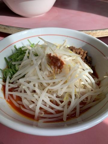 汁なし坦々麺