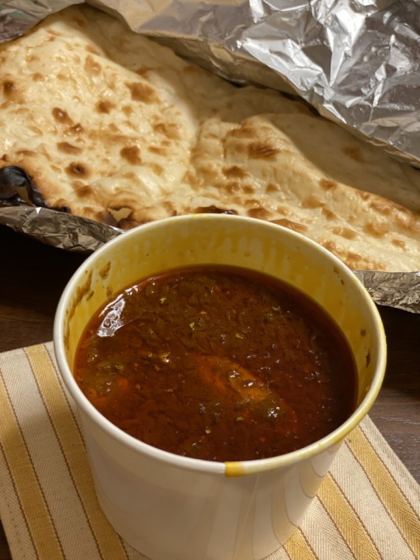 チキンコルマカレー5辛 激辛