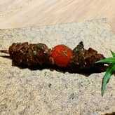 牛サガリステーキ串 辛味噌ダレ