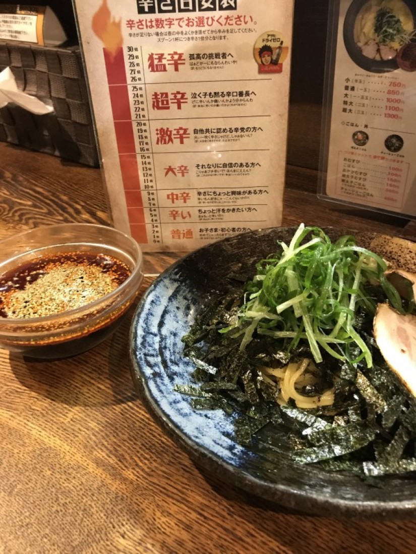 のりねぎつけ麺 4倍