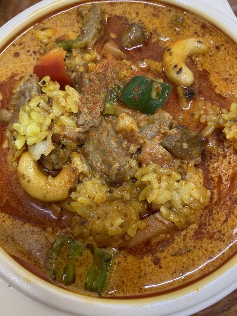 ドライカレー 8辛