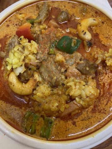 ドライカレー 8辛