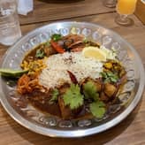 チキンの南印カリー&ケララプラウン