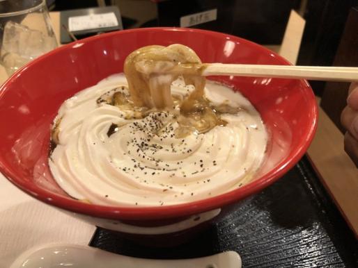 白いカレーうどん