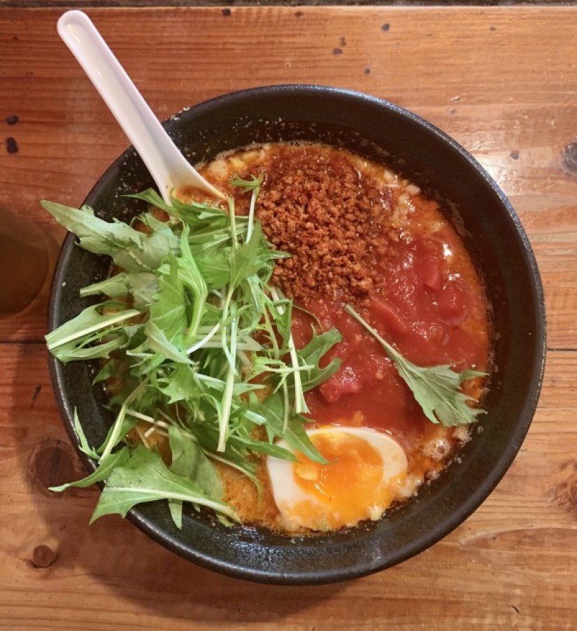 博多トマト担々麺 2辛